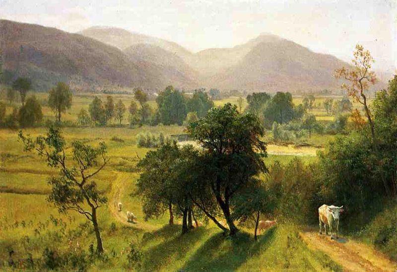 Albert Bierstadt Conway Valley New Hampshire China oil painting art